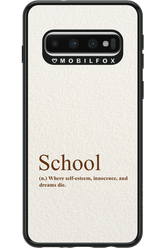 Schooool - Samsung Galaxy S10