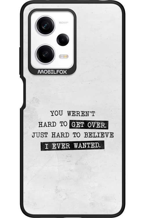 Hard to Believe - Xiaomi Redmi Note 12 Pro 5G