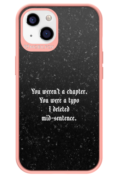 A Typo - Apple iPhone 13