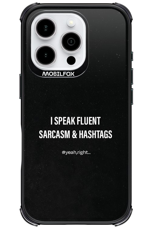 Sarcasm - Apple iPhone 16 Pro