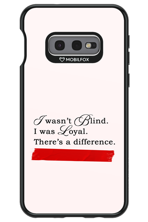 Difference - Samsung Galaxy S10e