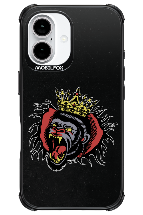 Monkey Rage Black - Apple iPhone 16