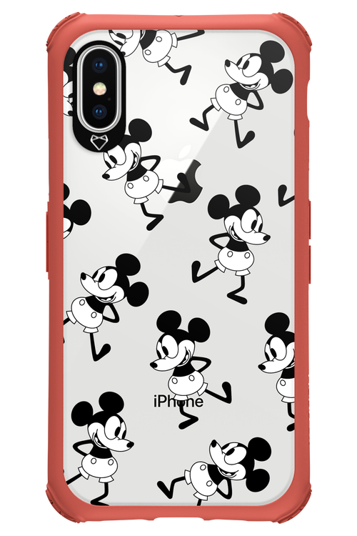 Iconic Mouse (pattern) - Apple iPhone XS