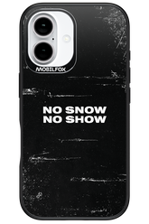 No snow, no show - Apple iPhone 16