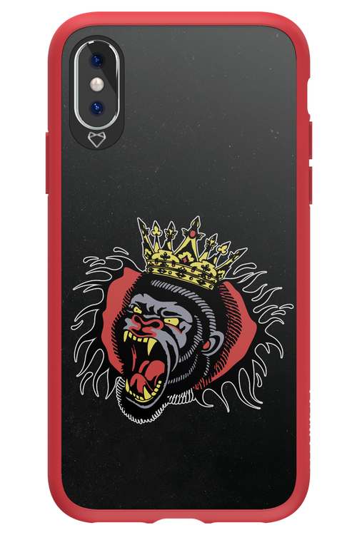 Monkey Rage Black - Apple iPhone XS