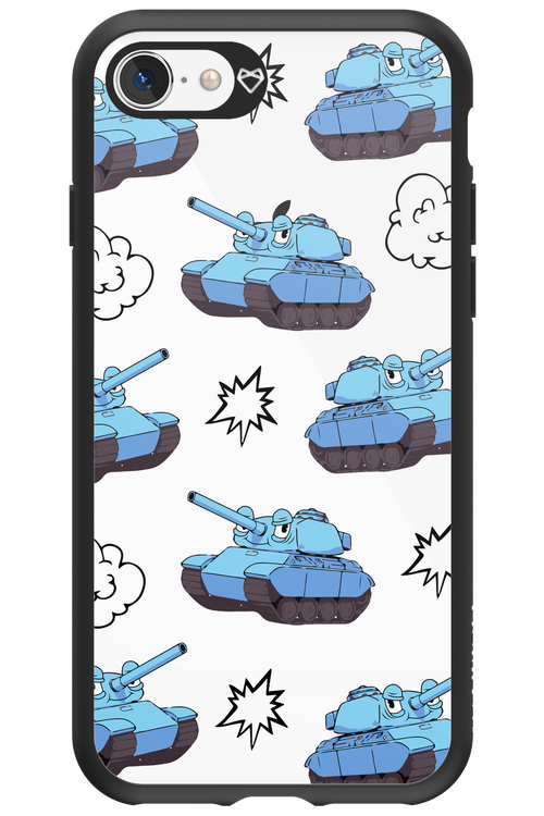 Tank Guy Transparent - Apple iPhone 8