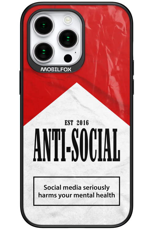 ANTI-SOCIAL II 2.0 - Apple iPhone 15 Pro Max