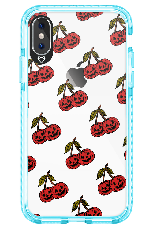 Spicey Pumpkin (Transparent) - Apple iPhone XS