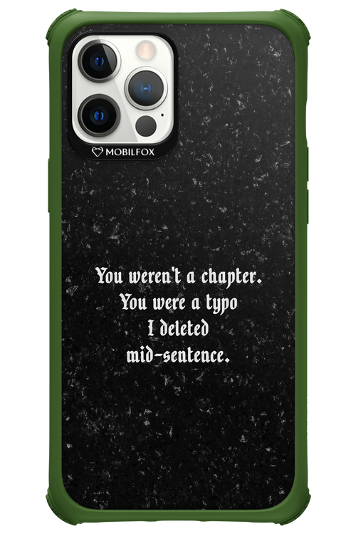 A Typo - Apple iPhone 12 Pro Max