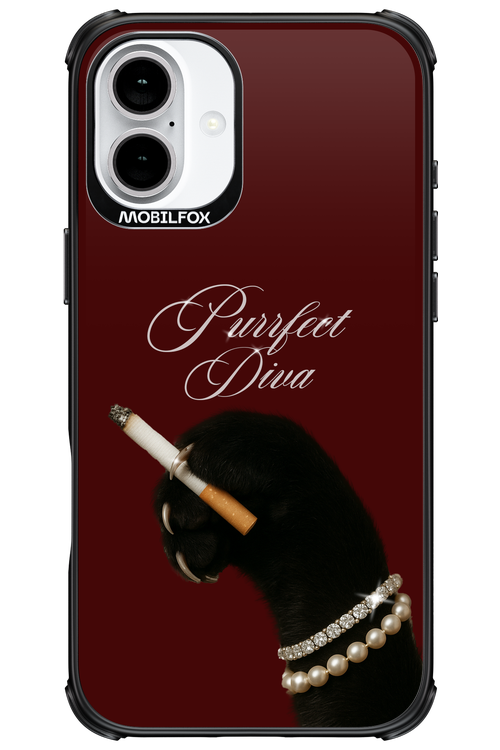 Purrfect Diva - Apple iPhone 16 Plus