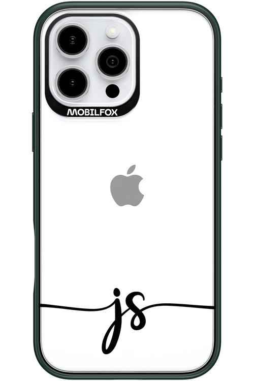 JS Monogram - Apple iPhone 16 Pro Max