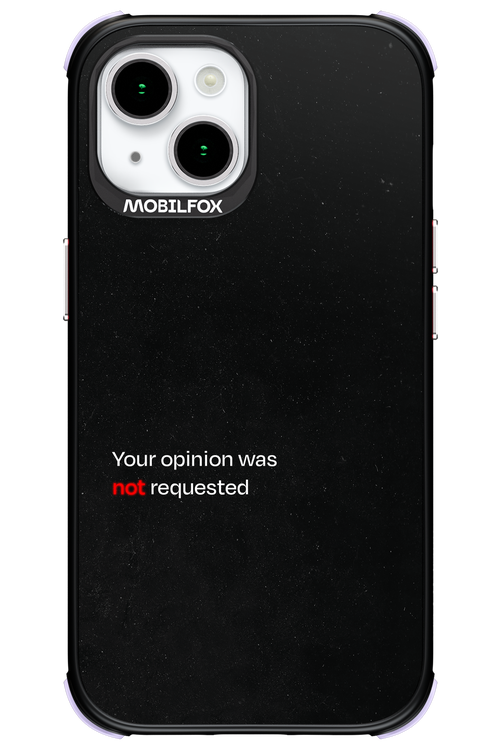 Not Requested 2.0 - Apple iPhone 15