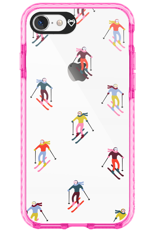 Snow Motion (Transparent) - Apple iPhone 8