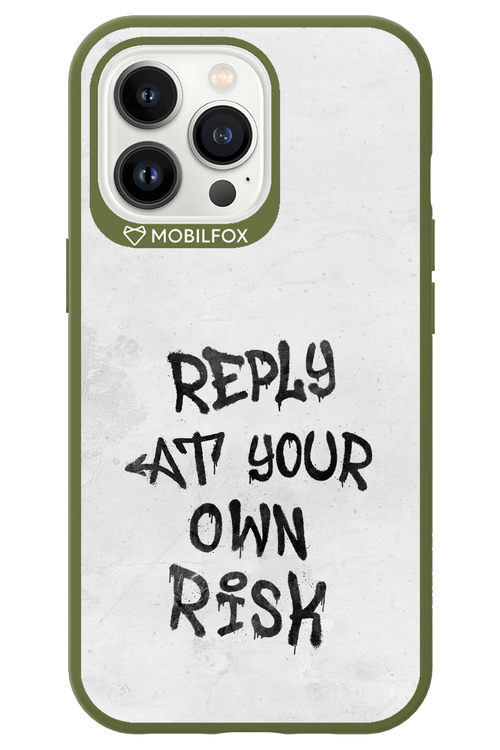 At Your Own Risk 2.0 - Apple iPhone 13 Pro