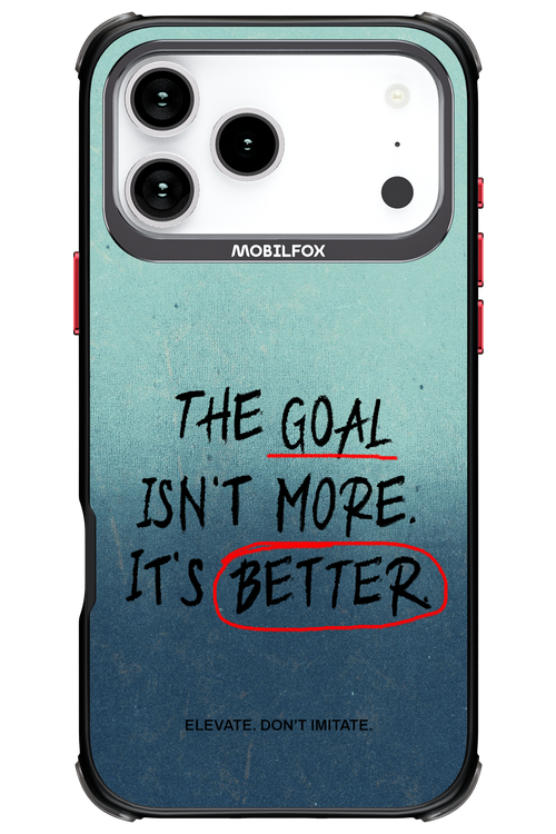 The Goal 2.0 - Apple iPhone 17 Pro Max