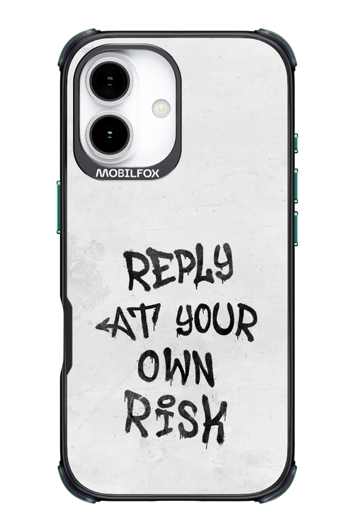 At Your Own Risk - Apple iPhone 17