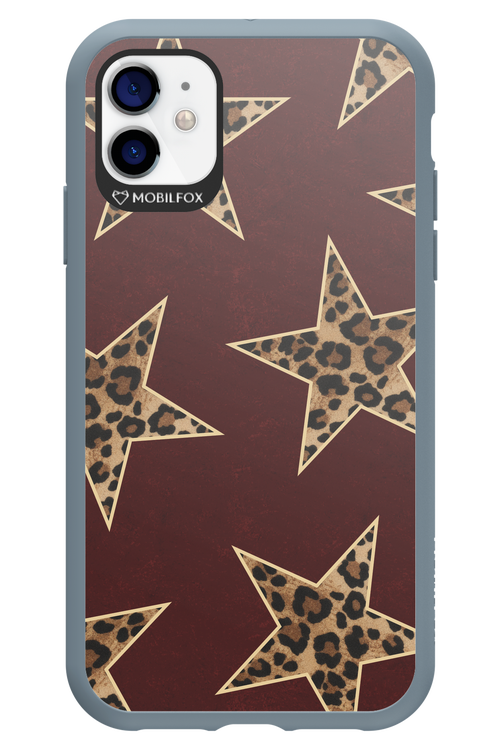 Wild Stars Burgundy - Apple iPhone 11