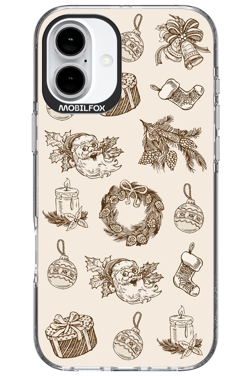 Christmas Paper - Apple iPhone 16 Plus