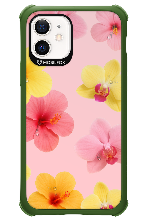 Sunset Flowers - Apple iPhone 12