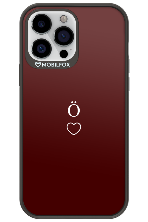 O Burgundia II 2.0 - Apple iPhone 13 Pro Max
