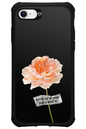 Flower Black - Apple iPhone 8
