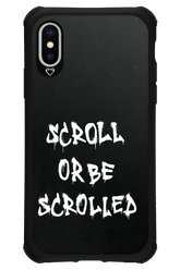 Scroll Black - Apple iPhone XS