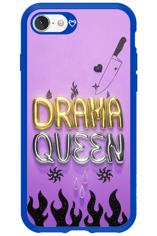 Drama Queen Purple - Apple iPhone 8