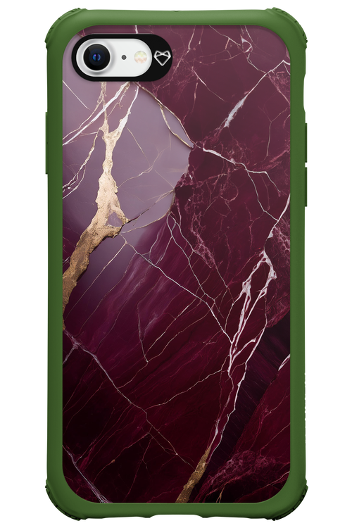 Burgundy Marble 2.0 - Apple iPhone 8