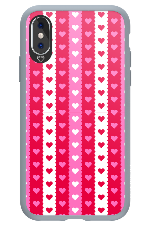 Christmas Heart Biscuit - Apple iPhone X