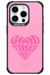 Good Vibes Heart - Apple iPhone 15 Pro