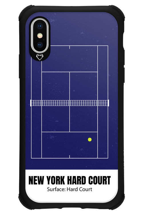NEW YORK HARD COURT 2.0 - Apple iPhone X