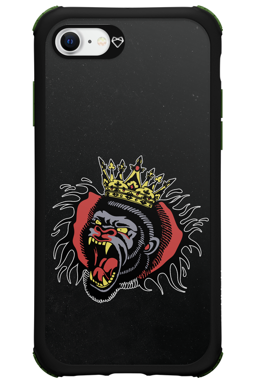 Monkey Rage Black - Apple iPhone 8