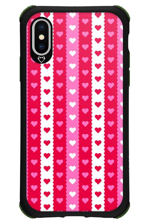 Christmas Heart Biscuit - Apple iPhone X