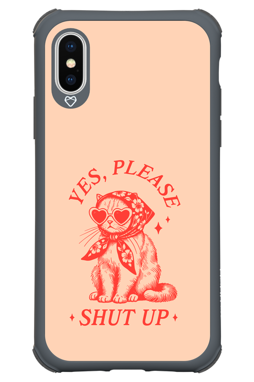Shut upp - Apple iPhone X