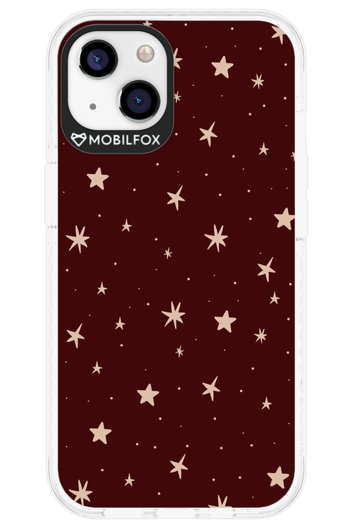 Burgundy Stars - Apple iPhone 13