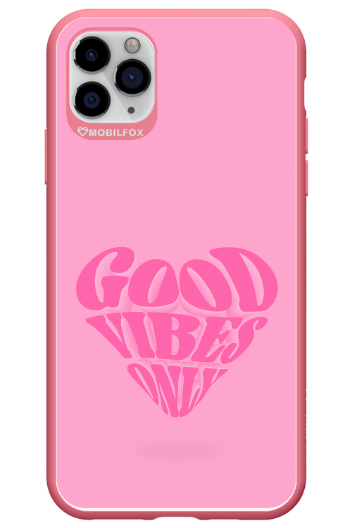Good Vibes Heart - Apple iPhone 11 Pro Max