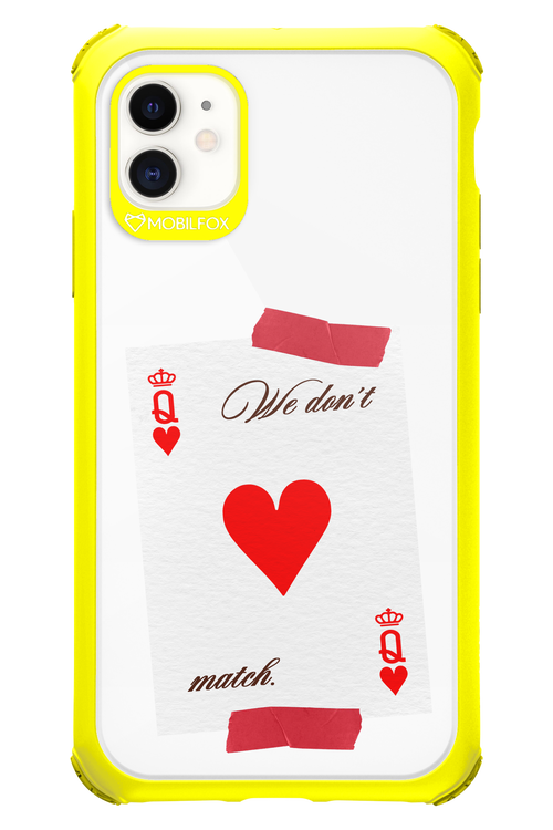 Match Transparent 2.0 - Apple iPhone 11