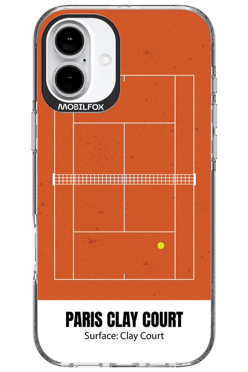 PARIS CLAY COURT 2.0 - Apple iPhone 16 Plus