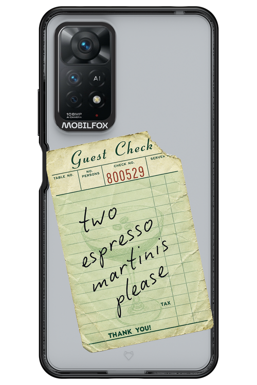 Espresso Martini 2.0 - Xiaomi Redmi Note 11Pro 4G/5G