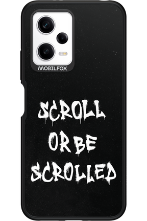 Scroll Black 2.0 - Xiaomi Redmi Note 12 5G