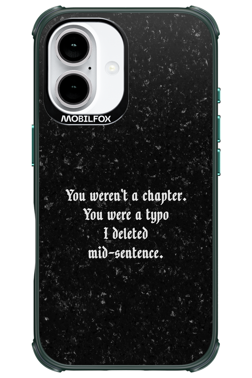 A Typo - Apple iPhone 16