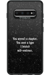 A Typo - Samsung Galaxy S10+