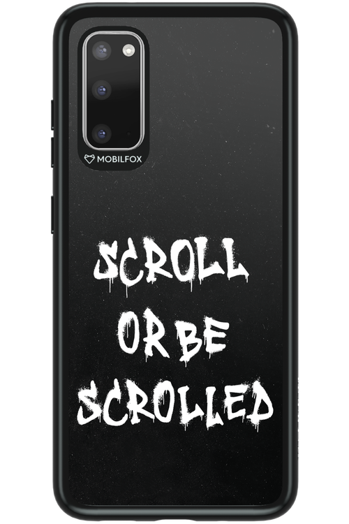 Scroll Black - Samsung Galaxy S20