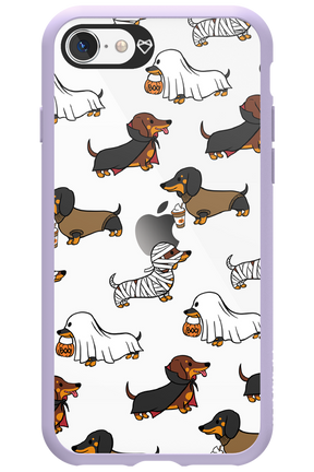 Scary Dachshund (Transparent) - Apple iPhone SE 2022