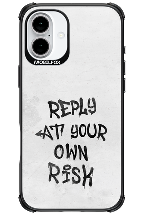At Your Own Risk - Apple iPhone 16 Plus