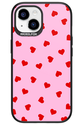 Sprinkle Heart Pink - Apple iPhone 15