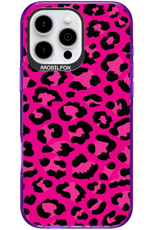 Fuchsia Leopard - Apple iPhone 16 Pro Max