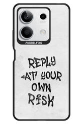 At Your Own Risk - Xiaomi Redmi Note 13 5G