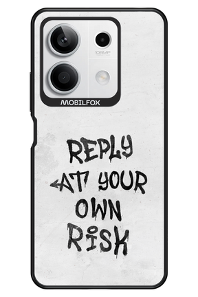 At Your Own Risk - Xiaomi Redmi Note 13 5G