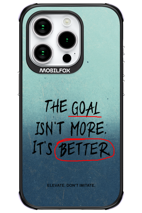 The Goal 2.0 - Apple iPhone 15 Pro